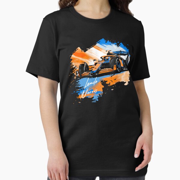 Vista previa del artículo con la obra «Lando Norris - Arte retro digital», diseñado y vendido por F1 Studio.
