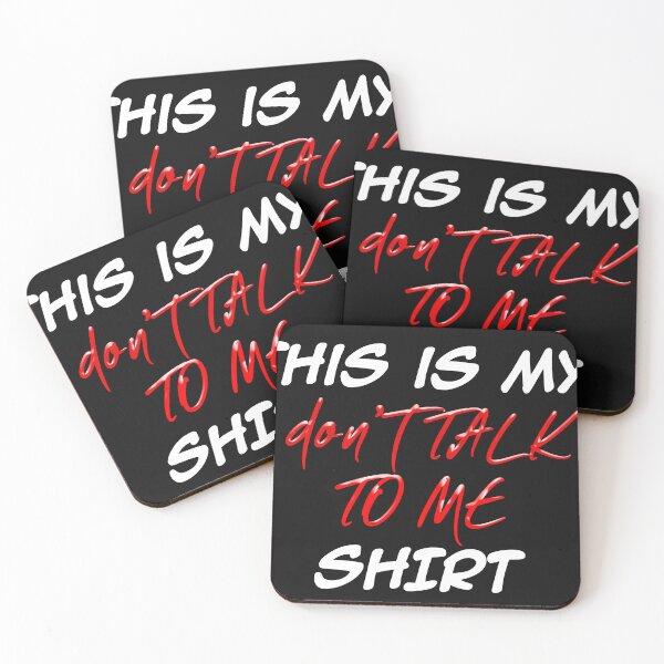 Item preview, Don't Talk To Me - Funny Life Gift Sticker  designed and sold by CuteHigh01.