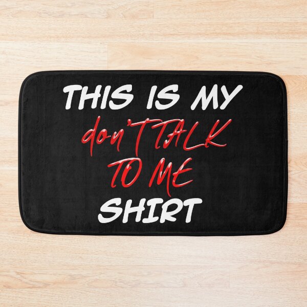 Item preview, Don't Talk To Me - Funny Life Gift Sticker  designed and sold by CuteHigh01.