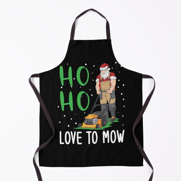 Item preview, Ho Ho I Love To Mow Lawn Santa Claus Gift designed and sold by Bihon.