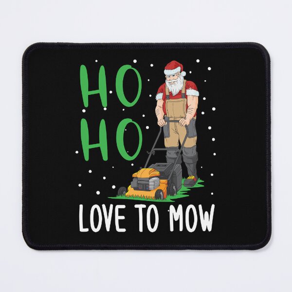 Item preview, Ho Ho I Love To Mow Lawn Santa Claus Gift designed and sold by Bihon.