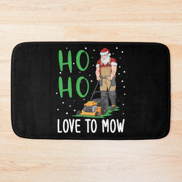 Item preview, Ho Ho I Love To Mow Lawn Santa Claus Gift designed and sold by Bihon.