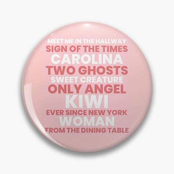 Item preview, Harry Styles Tracklist Pink designed and sold by laurenodegard.