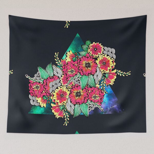 Item preview, Galaxy Flowers designed and sold by jurumple.