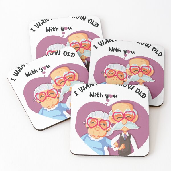 Item preview, I Want To Grow Old With You Lovely Wife, i want to grow old with you dear husband designed and sold by adelbubblestore.