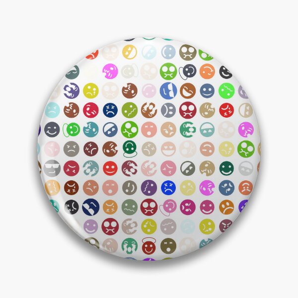 Item preview, Emoji Funny Multi Color Face designed and sold by Pixel4Art.
