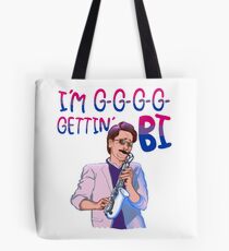 Darryl Whitefeather Bi Pride Tote Bag