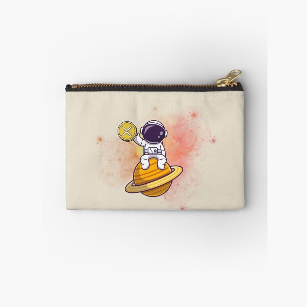 Item preview, Crypto astronaut with Ripple XRP coin designed and sold by Crypmetal.