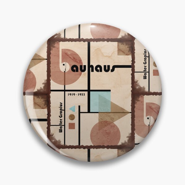 Item preview, Vintage Worn Out Bauhaus Minimalist Artwork Geometric Composition var 2 I original design designed and sold by paragonDesign28.