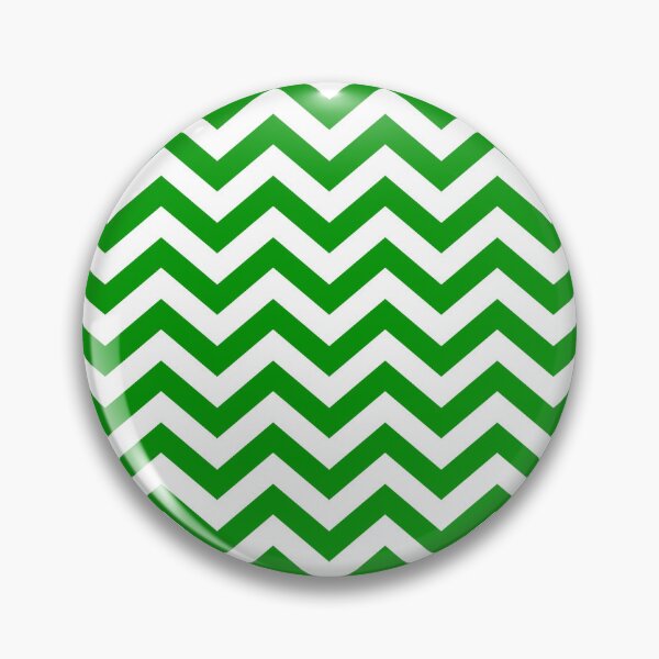Item preview, Green And White Horizontal Chevron Pattern designed and sold by TMBTM.