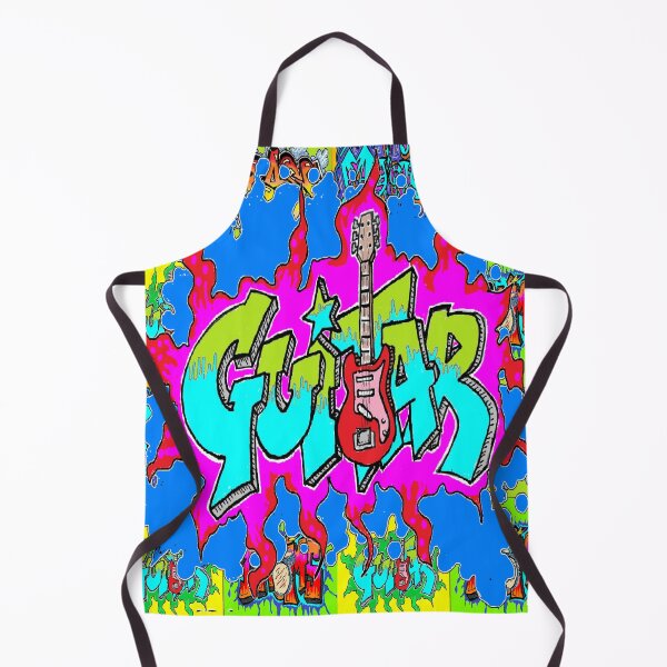 Artikelvorschau, Rockgitarren-Graffiti 1 entworfen und verkauft von LowEndGraphics.