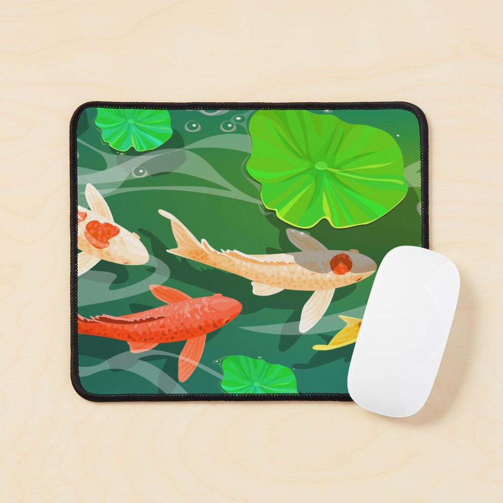 Koi Fish Mouse Pad for Sale by kamuipreme