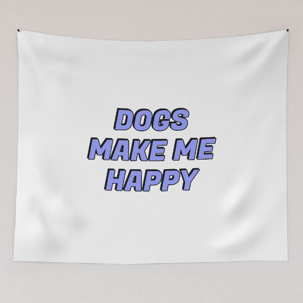 Item preview, Dogs make me happy designed and sold by Inspirationmotivation.