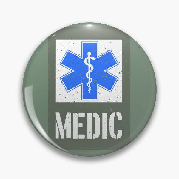 Item preview, MEDIC Blue Distressed designed and sold by dtkindling.