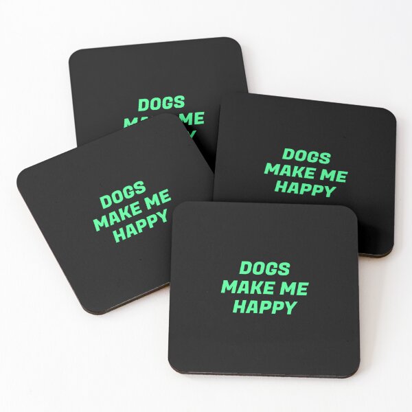 Item preview, Dogs make me happy designed and sold by Inspirationmotivation.