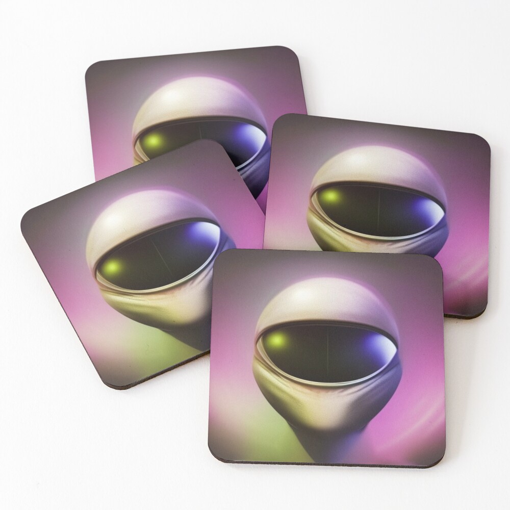 Item preview, Coasters (Set of 4) designed and sold by AlienZandTech.