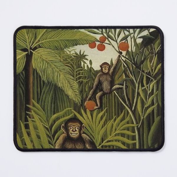 Item preview, Rousseau Monkeys in the Jungle designed and sold by tomorrowsart.