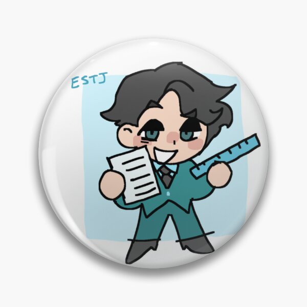 Item preview, MBTI poorly drawn : ESTJ (other version) designed and sold by cryainer.