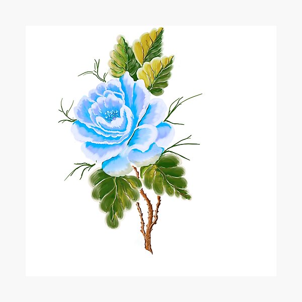 Item preview, Blue Rose designed and sold by GinaDesignUK.