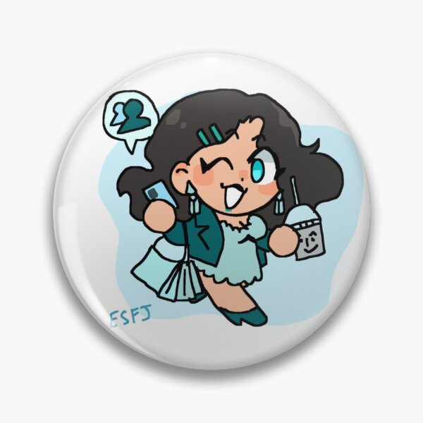 Item preview, MBTI poorly drawn : ESFJ Sticker (other version) designed and sold by cryainer.