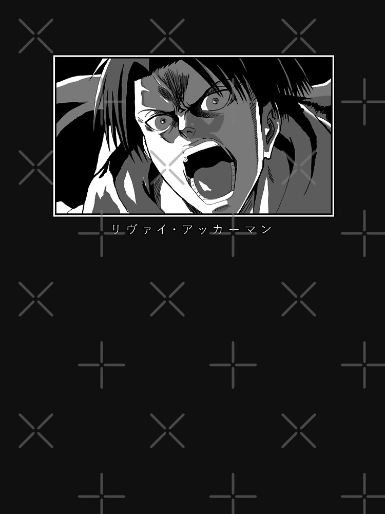 Levi Ackermanリヴァイ・アッカーマン T Shirt For Sale By Ekartcraft Redbubble Attack On Titan T 5189