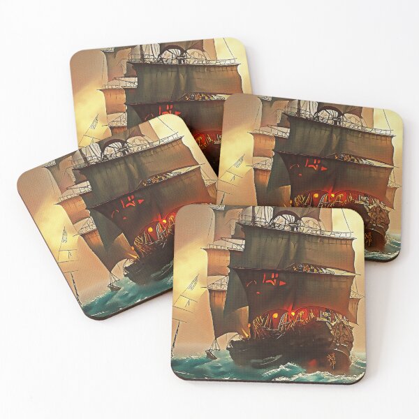 Item preview, Adventure Galley Red Dawn designed and sold by the-alfiere.