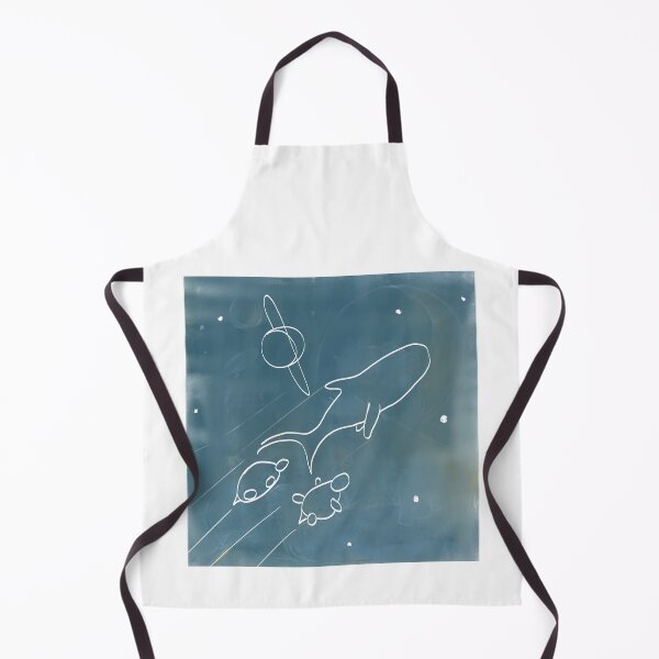 Item preview, Spacewhale and turtles color detail designed and sold by T. Rigby.