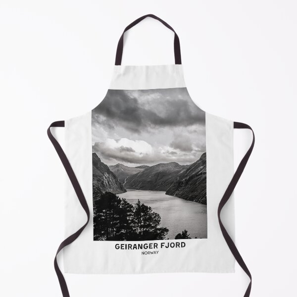 Item preview, Geiranger Fjords Norway Mountains Travel designed and sold by SirajDecors.