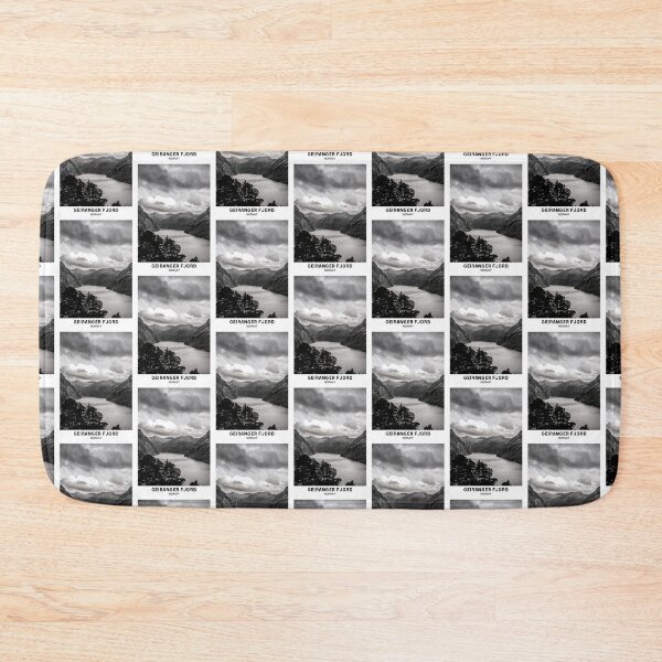 Item preview, Geiranger Fjords Norway Mountains Travel designed and sold by SirajDecors.