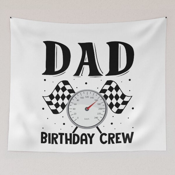 Item preview, Funny Dad Birthday Crew Race Racing Car Family Matching designed and sold by Best Designer.