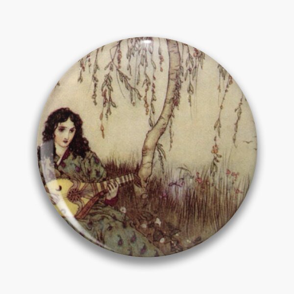Item preview, Beauty In The Garden By Edmund Dulac designed and sold by Niina  Niskanen.