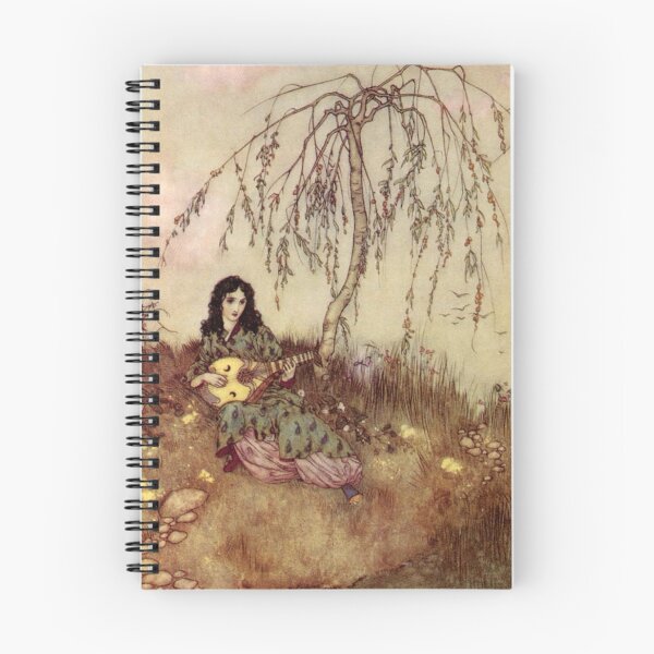 Item preview, Beauty In The Garden By Edmund Dulac designed and sold by Niina  Niskanen.