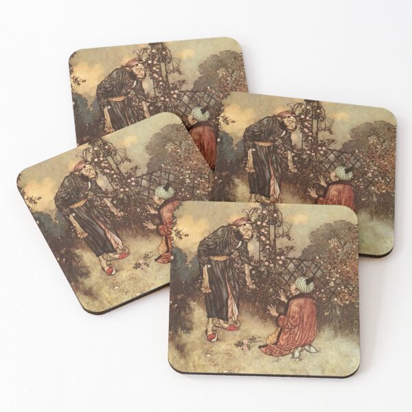 Item preview, He Dropped The Rose By Edmund Dulac designed and sold by Niina  Niskanen.