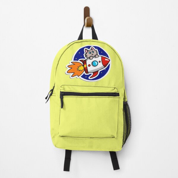 Item preview, Space Cat on a Rocket Ship designed and sold by JandyDesign.