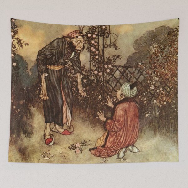 Item preview, He Dropped The Rose By Edmund Dulac designed and sold by Niina  Niskanen.