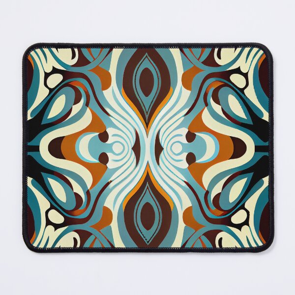Item preview, Cool Flat Modern Abstract Pattern Digital Painting designed and sold by CodeAndColors.