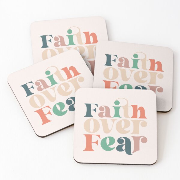 Item preview, Faith Over Fear Typography designed and sold by bolimj.