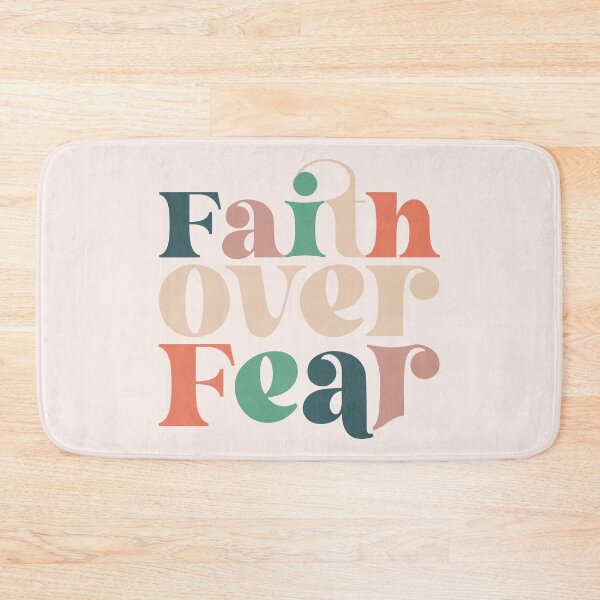 Item preview, Faith Over Fear Typography designed and sold by bolimj.