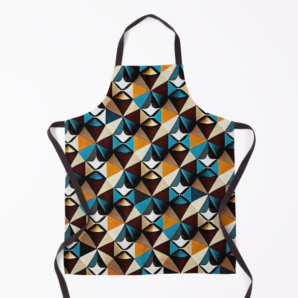 Item preview, Cool Modern Abstract Geometric Pattern Digital Painting designed and sold by CodeAndColors.