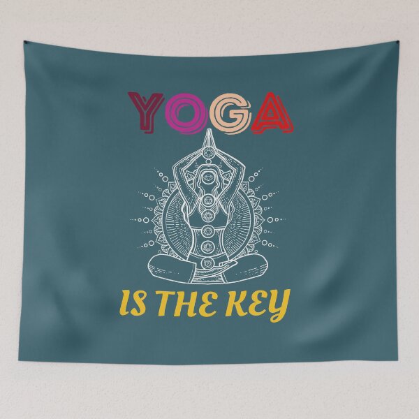 Item preview, Yoga is the key designed and sold by dsignstore911.