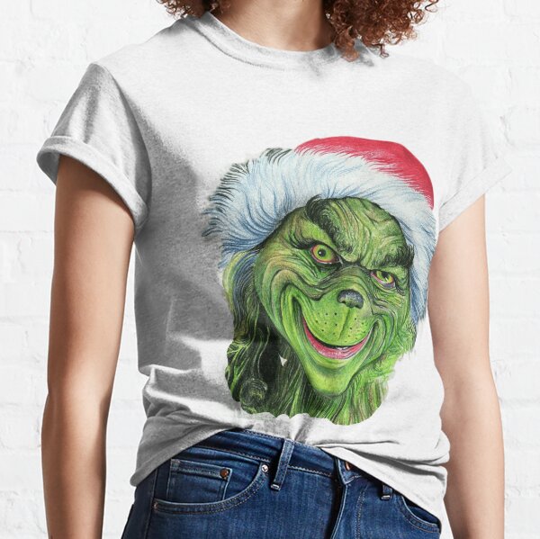 Camiseta personalizada de la película Grinch para mujer - Camiseta  personalizada estilo póster - Customywear