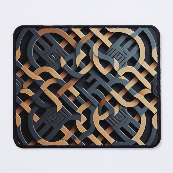 Artikelvorschau, Cool Modern Abstract Pattern Digital Painting entworfen und verkauft von CodeAndColors.