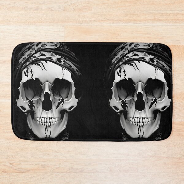 Item preview, Skull wearing a bandana designed and sold by CMeista.