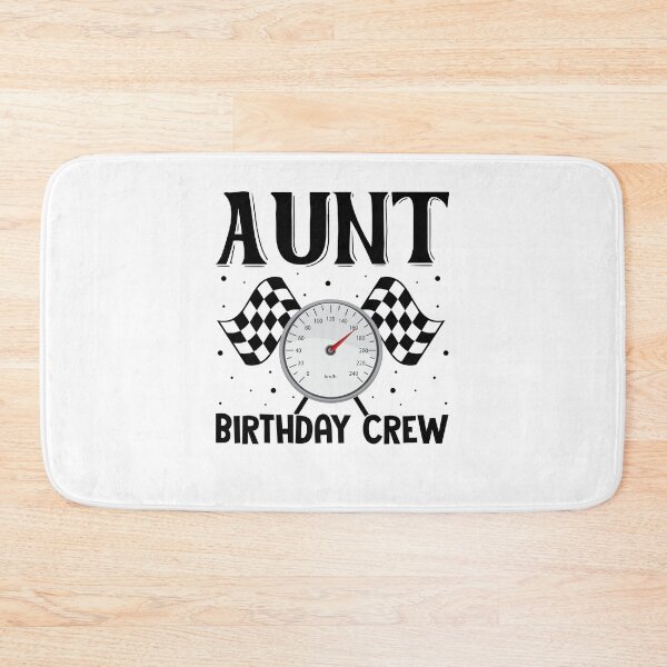 Item preview, Funny Aunt Birthday Crew Race Racing Car Family Matching designed and sold by Best Designer.