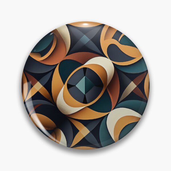 Item preview, Cool Paper Modern Abstract Geometric Pattern Digital Painting designed and sold by CodeAndColors.