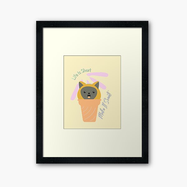 Item preview, Orange Tabby Cat Ice Cream designed and sold by TowTees.