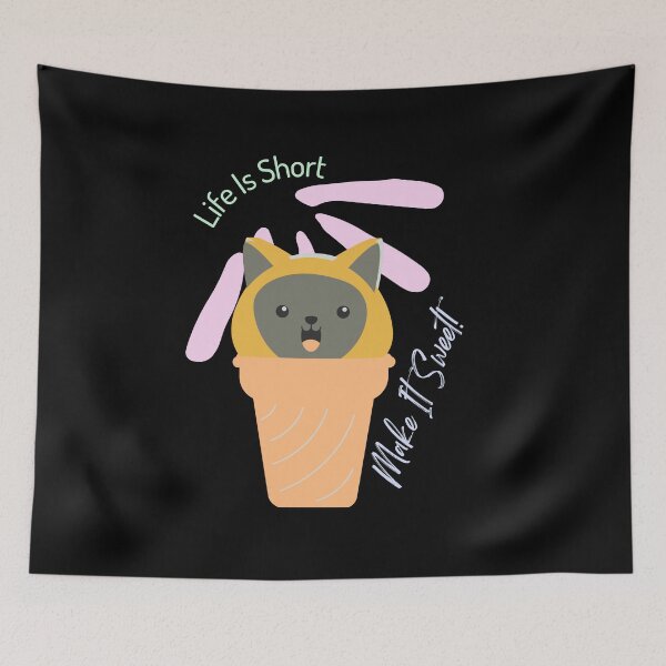 Item preview, Orange Tabby Cat Ice Cream designed and sold by TowTees.