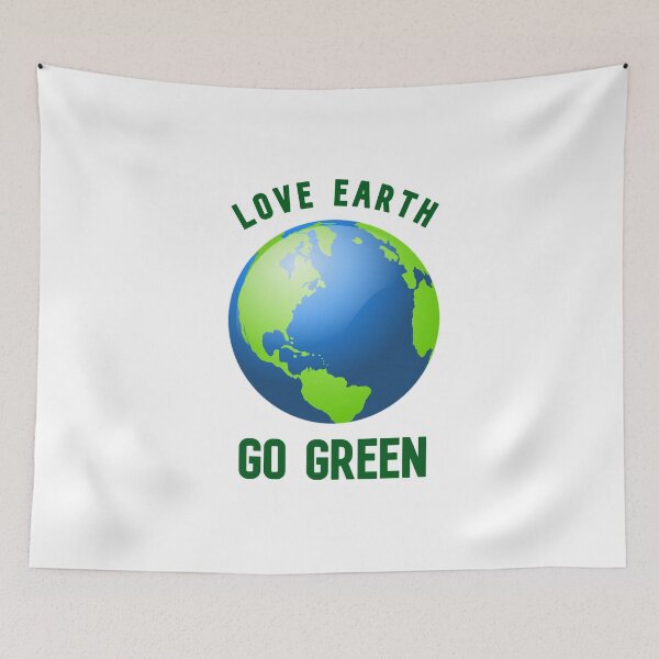 Item preview, Love Earth Go Green designed and sold by KleineStar.