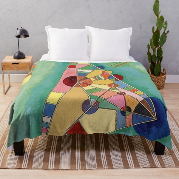 Item preview, Kandinsky, Multicolored Triangle designed and sold by tomorrowsart.