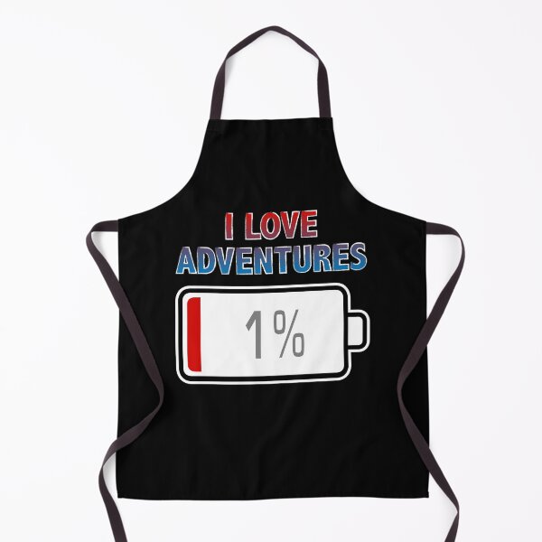 Item preview, I Love Adventures with Battery at 1% designed and sold by Moodific.